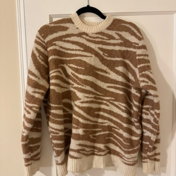 IRIS & INK Catherine brushed jacquard-knit sweater - Picture 4 of 4